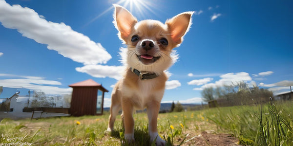 Collier anti-fugue pour chihuahua