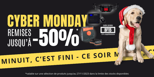 CYBER MONDAY : Dernières heures pour profitez de nos offres exceptionnelles