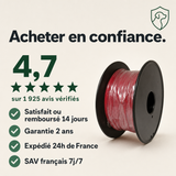 Fil antenne 300 m pour clôture anti-fugue filaire PERROWALL : garanties et réassurance