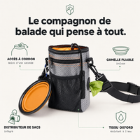 Pochette à friandises chien, récompense au bon moment PERROWALL : caractéristiques clés