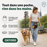 Pochette à friandises chien, récompense au bon moment PERROWALL : en situation réelle