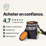 Pochette à friandises chien, récompense au bon moment PERROWALL : garanties et réassurance