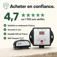 SafeSpace Eco-Choice, clôture anti-fugue reconditionnée PERROWALL : garanties et réassurance