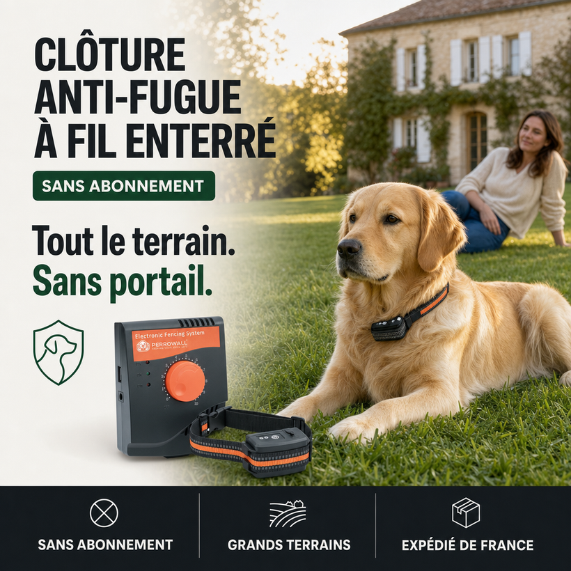 SafeSpace, clôture anti-fugue filaire PERROWALL : le bénéfice essentiel