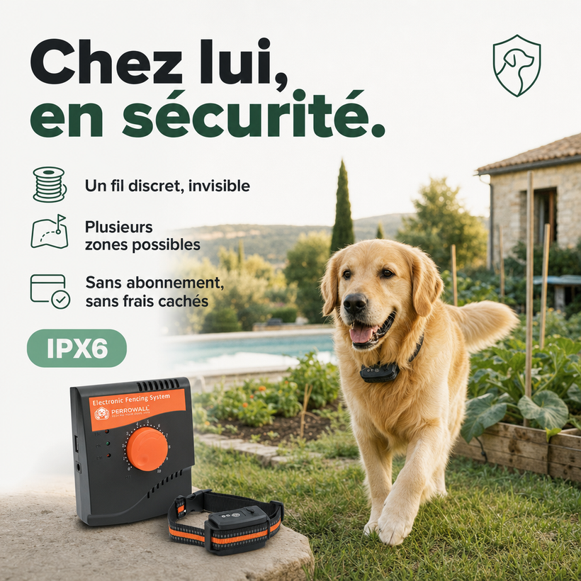 SafeSpace, clôture anti-fugue filaire PERROWALL : en situation réelle