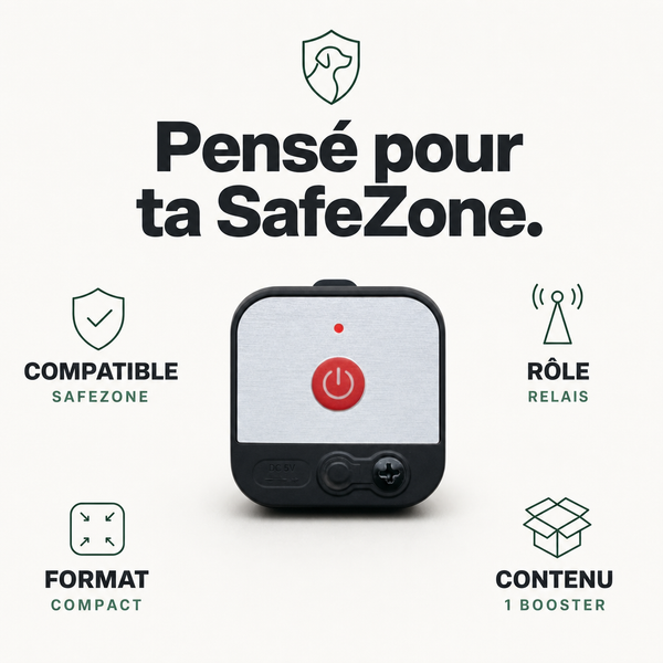 Signal booster pour clôture sans fil SafeZone PERROWALL : caractéristiques clés
