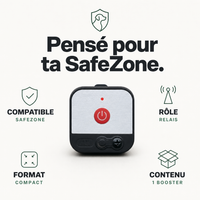 Signal booster pour clôture sans fil SafeZone PERROWALL : caractéristiques clés