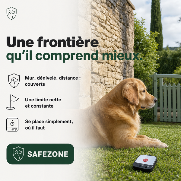 Signal booster pour clôture sans fil SafeZone PERROWALL : en situation réelle